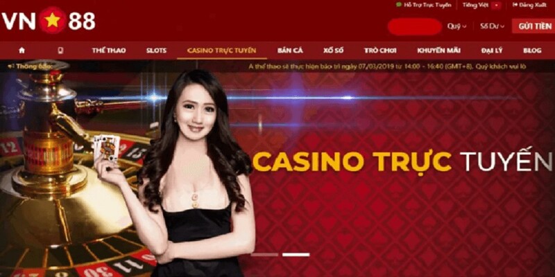 Casino VN88 đa dạng lựa chọn cho người chơi